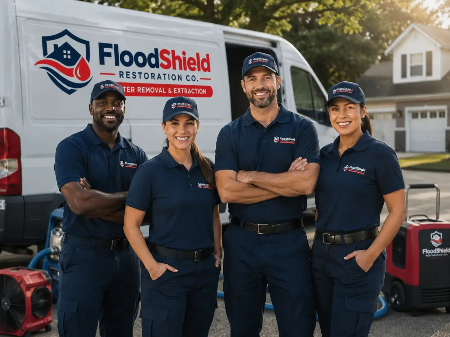 Flood Damage Restoration company in Hadley, MI